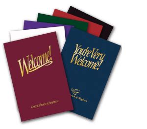 Church Visitor Welcome Packets and Folders - Outreach Materials