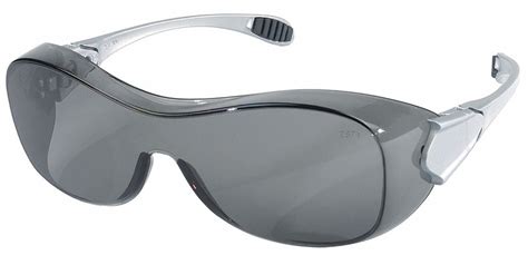 CONDOR Oxulux™ OTG Anti-Fog, Scratch-Resistant Safety Glasses , Gray Lens Color - 4VCD6|4VCD6 ...