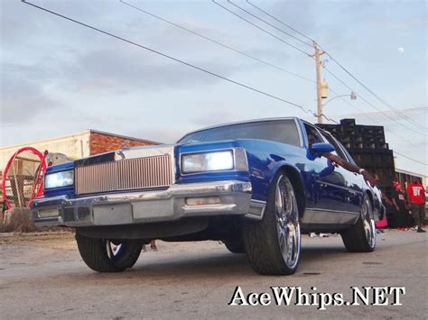 Ace-1: Candy Blue Chevy LS Box on Brushed 26" Forgiatos