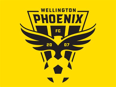 Wellington Phoenix 1 | Sports logo design, Soccer logo, Football logo