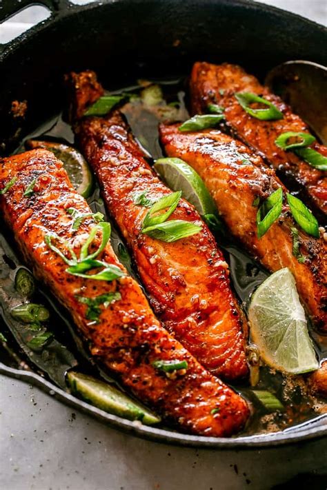 Honey Garlic Sauce Salmon Recipe | 20min Easy Salmon Dinner