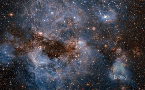 The Large Magellanic Cloud, photographed by the Hubble Space Telescope ...