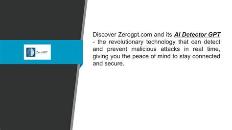 Ai Detector Gpt | Zerogpt.com by ZeroGPT - Issuu