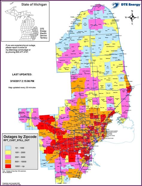 Dte Power Outage Map Royal Oak - Maps : Resume Template Collections #o6BWpqgAYm