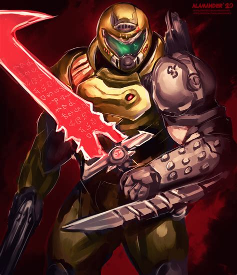 Slayer fan art I made : Doom