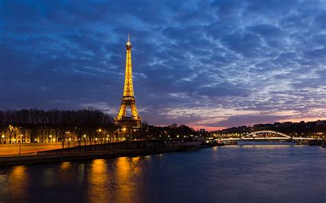 HD wallpaper: Eiffel Tower Sunset, paris, france, sky | Wallpaper Flare