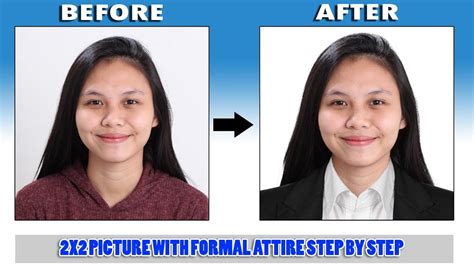 2x2 With Formal attire | PHOTOSHOP TUTORIAL | (Tagalog sub) - YouTube