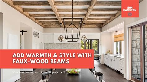 How To Paint Faux Wood Ceiling Beams | Homeminimalisite.com