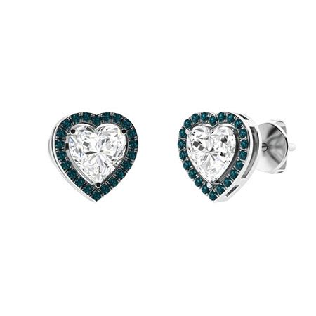 Blue Diamond Earrings For Women | Earrings | Diamondere (Natural ...