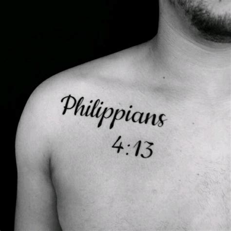 Philippians 4 13 Tattoo Fonts