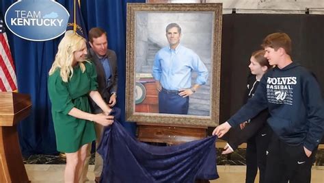 Official portrait of Governor Andy Beshear unveiled during Capitol ...