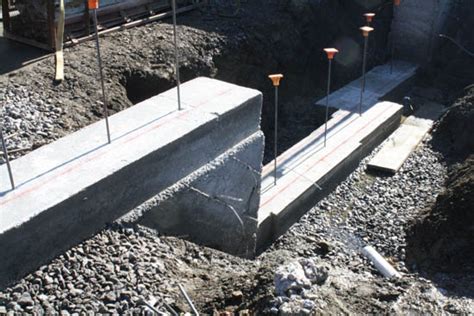 Stepped Footings