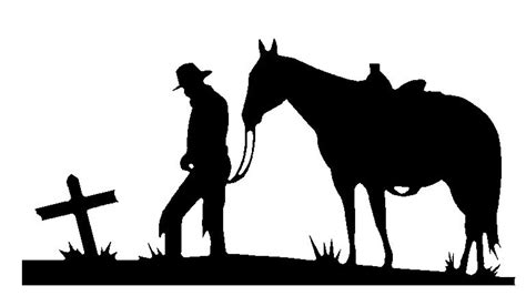 Cowboy y caballo orar en cruz DXF CNC plasma láser router | Etsy Silhouette Clip Art, Horse ...