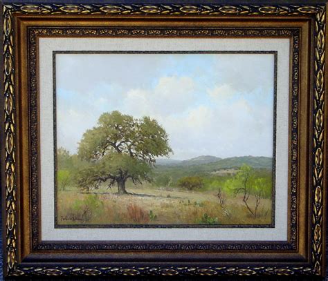 Porfirio Salinas - Texas Oak - #39 | Texas Art | Vintage Texas Paintings