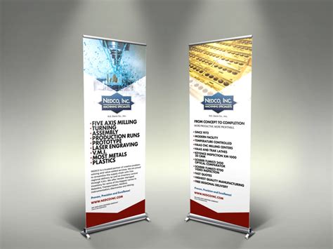 Industrial Trade Show Banner Design - Brochure Design and Printing - Brochure Design Agency