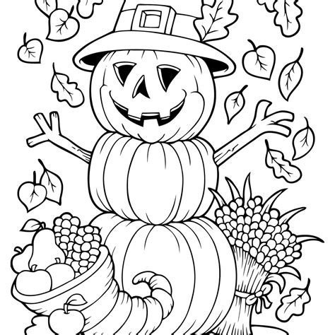 15 Places to Find Free Autumn and Fall Coloring Pages