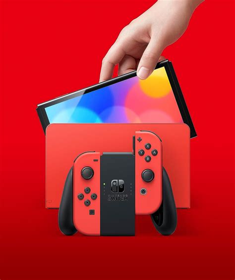 Nintendo Switch - OLED Model: Mario Red Edition – Game Bros LB