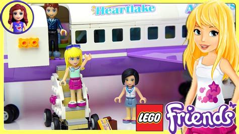 Lego Friends Heartlake City Airport Set Unboxing Building Review - Kids ...