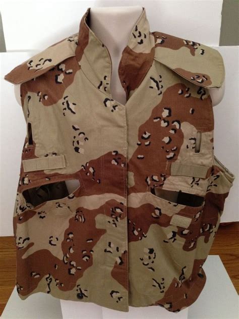 PASGT Vest Cover 6 Color Desert Camouflage Pattern Size Small/Medium | Military outfit ...