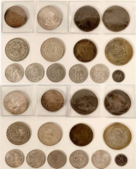 Mexican Silver Coin Collection #110616 - Holabird Western Americana ...