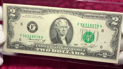 The 1976 2 Dollars bill Is It Rare? - YouTube