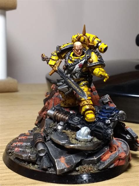 Sigismund of the Imperial Fists. : r/Warhammer30k