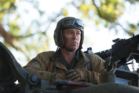 'Fury' Movie Review: Brad Pitt Killing Nazis Again - The New York Times