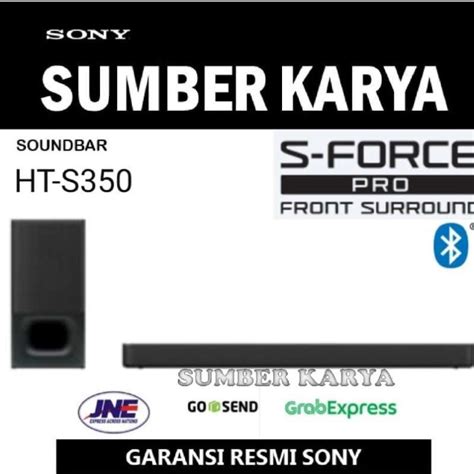 Jual HT-S350 SONY SOUNDBAR 2.1Ch HTS350 Bluetooth 320W Wireless Subwoofer di Seller Sumber Karya ...