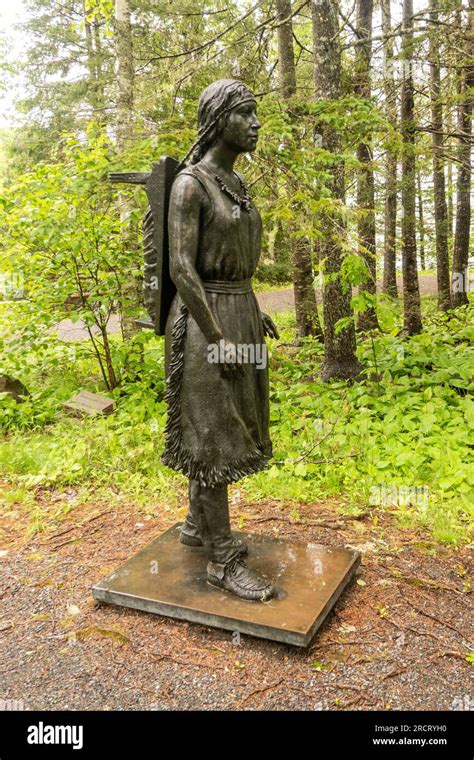 Saint Croix Island International Historic site in Calais Maine Stock Photo - Alamy