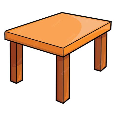 Premium Vector | Table cartoon | Mesa de dibujo, Decoración de unas, Mesas