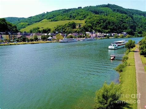 Moselle river Germany Photograph by Heidi De Leeuw - Fine Art America