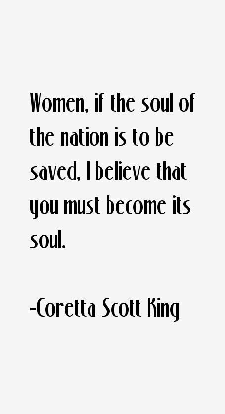 Coretta Scott King Quotes & Sayings