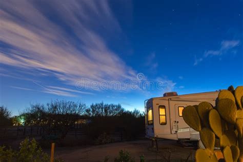 Desert RV Camping stock image. Image of fifth, california - 22620833