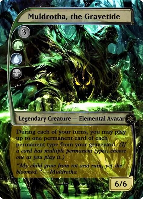 Muldrotha, The Gravetide | Magic The Gathering Proxy Cards