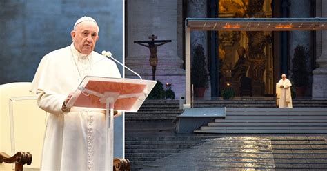 Pope Francis prays in an empty St Peter’s Square on Italy’s deadliest day | Metro News