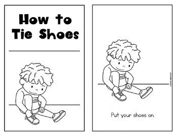 Shoe Tying Practice: Step by Step Posters, Reader, Cards & Award