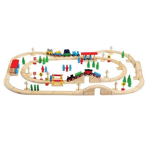 Magnetic Wooden Train Set