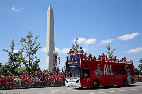 Capitals march on the Capitol: Stanley Cup FINALLY comes to Washington for a parade | Daily Mail ...