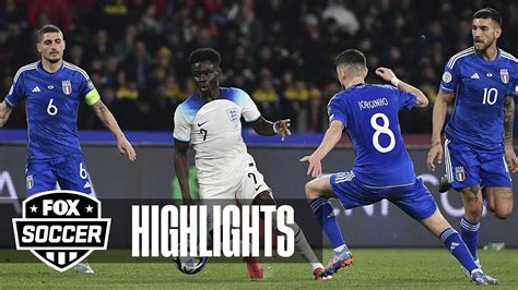 Italy vs. England Highlights | UEFA European Qualifiers - Win Big Sports