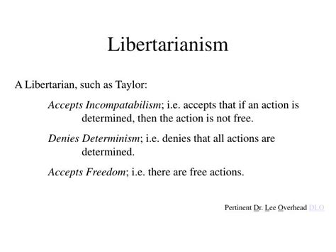 PPT - Libertarianism PowerPoint Presentation, free download - ID:1354336