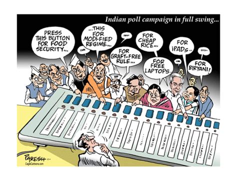 Political cartoon India general elections | The Week