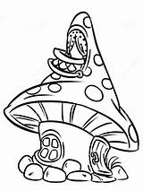 Mushroom Coloring Pages Printable sketch template