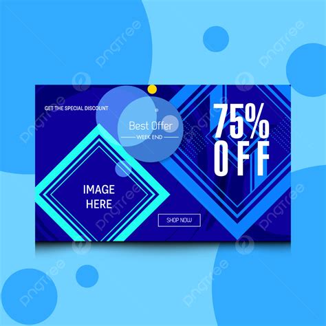 Blue Banner Design Colorfull Template Template Download on Pngtree