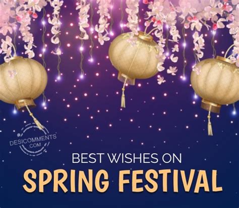 Best Wishes On Spring Festival - DesiComments.com