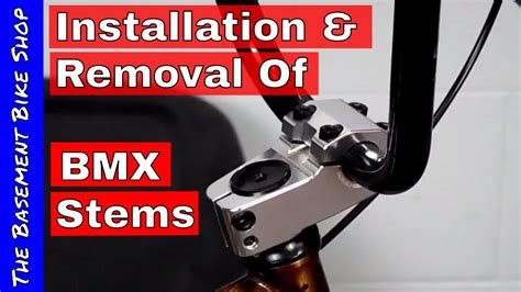 Removing and Installing a BMX Stem- Step By Step Guide - YouTube