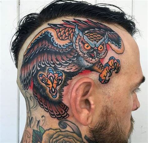 70 Cool Traditional Owl Tattoo Designs for Men [2023 Guide]