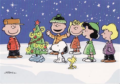 Peanuts Gang Christmas Wallpaper - WallpaperSafari