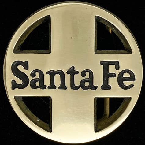 Santa Fe Railroad Railway Company Line Logo Sign Advertising | Etsy