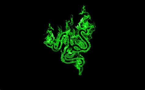 HD wallpaper: Razer logo, Minimalism, Hi-Tech, Pyro, backgrounds, fire ...