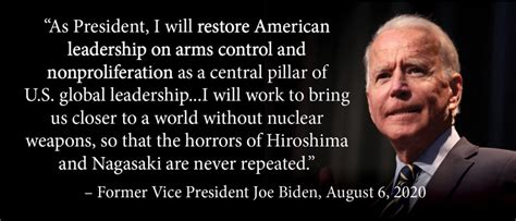 Joe Biden: A Lifelong Champion of Nuclear Arms Control - Council for a Livable World